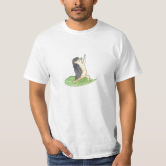 Camiseta Actitud del guerrero 1 de la yoga del erizo