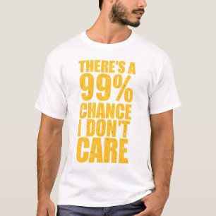 Camiseta Actitud dorada