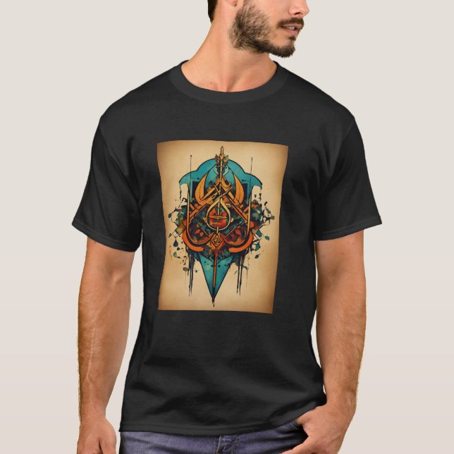 Camiseta "Actitud intrépida" (Anverso)