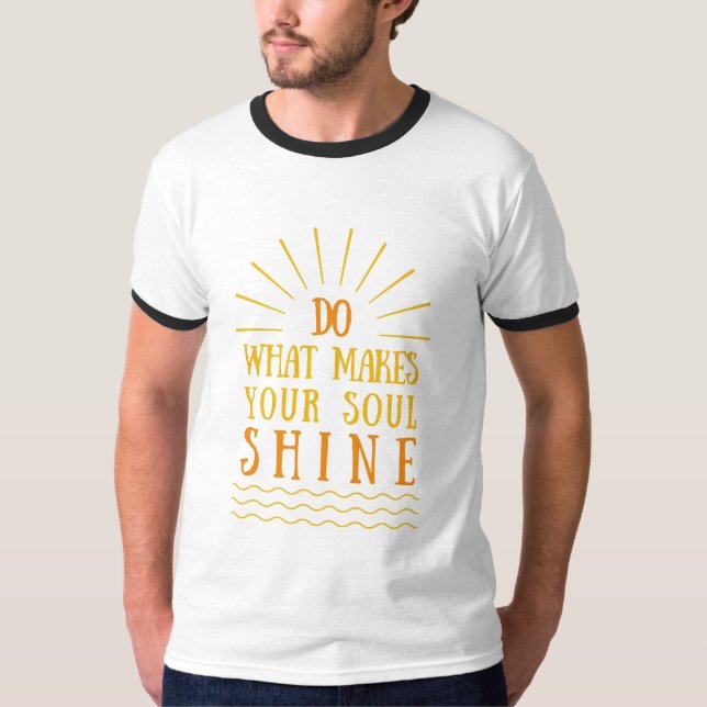 Camiseta actitud positiva inspiradores dichos (Anverso)