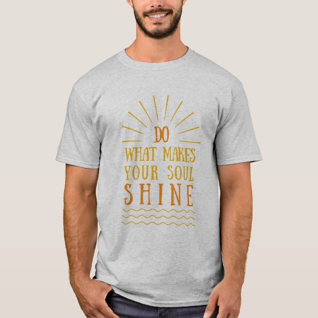 Camiseta actitud positiva inspiradores dichos (Anverso)