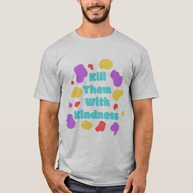 Camiseta actitud positiva positividad inspiradora (Anverso)