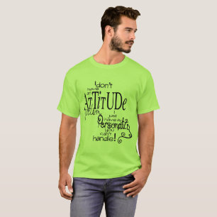 Camiseta Actitud proposicional Cita Decir Motivación