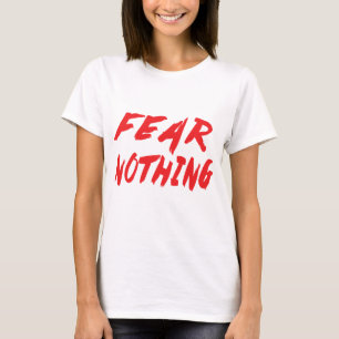 Camiseta Actitud Sin Miedo, Vida, Metas Motivacional