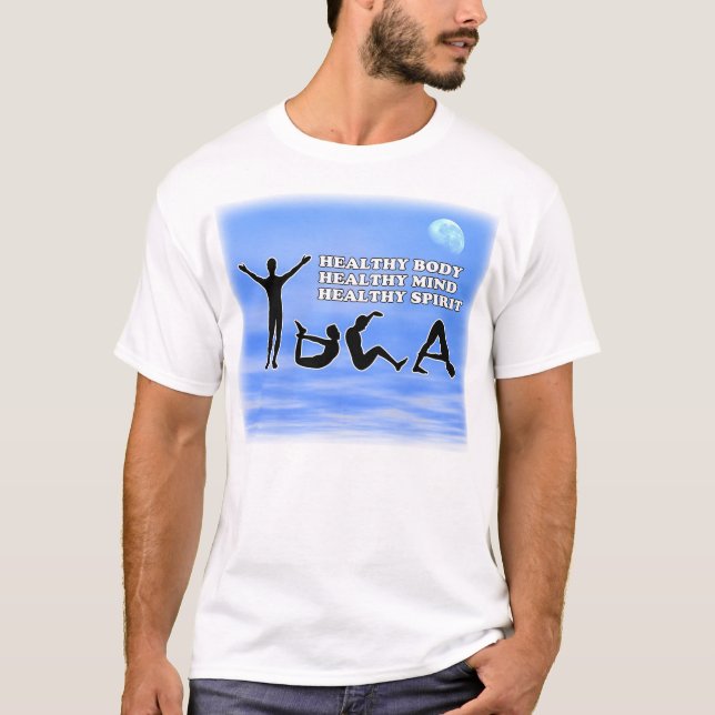 Camiseta Actitudes 2 de la yoga (Anverso)