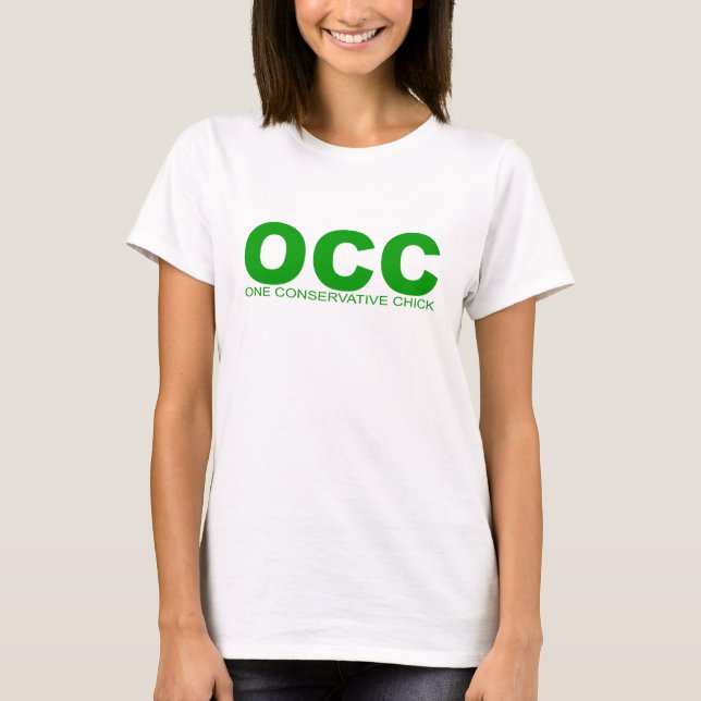 Camiseta Actitudes - "un polluelo conservador " (Anverso)
