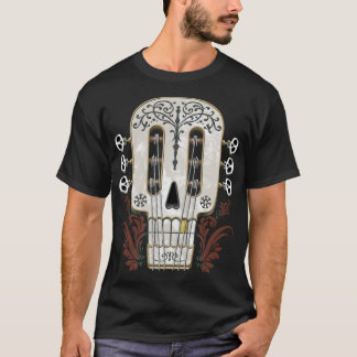 Camiseta Activa Halloween Coco Guitarra Cabeza
