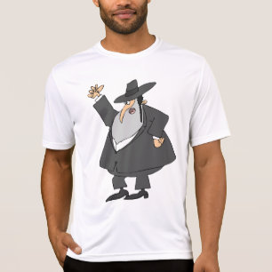 Camiseta activa para hombre del rabino enojado