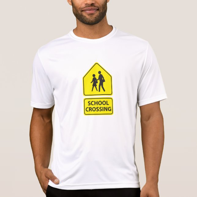 Camiseta activa para hombre del Rótulo de la (Anverso)