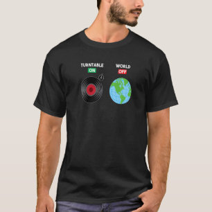 Camiseta Activable En El Álbum De Registros De Vinilo De Wo