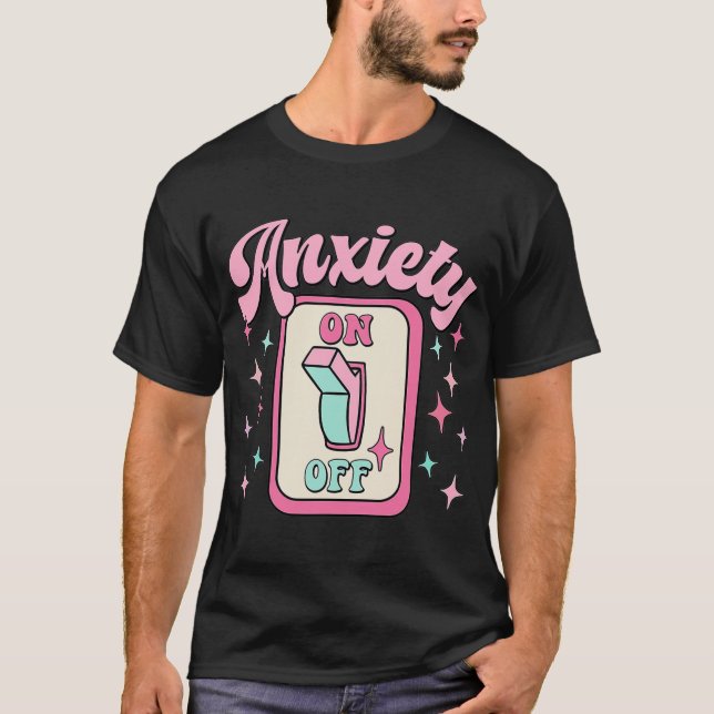 Camiseta Activación del interruptor Divertido Retro de Conc (Anverso)