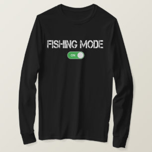 Camiseta Activada En Modo De Pesca