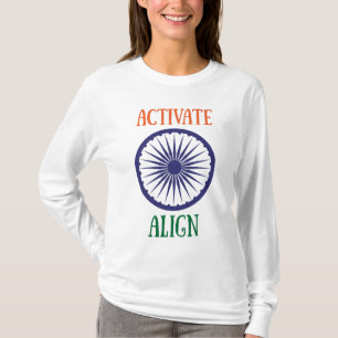 Camiseta Activar y alinear Ashoka Chakra