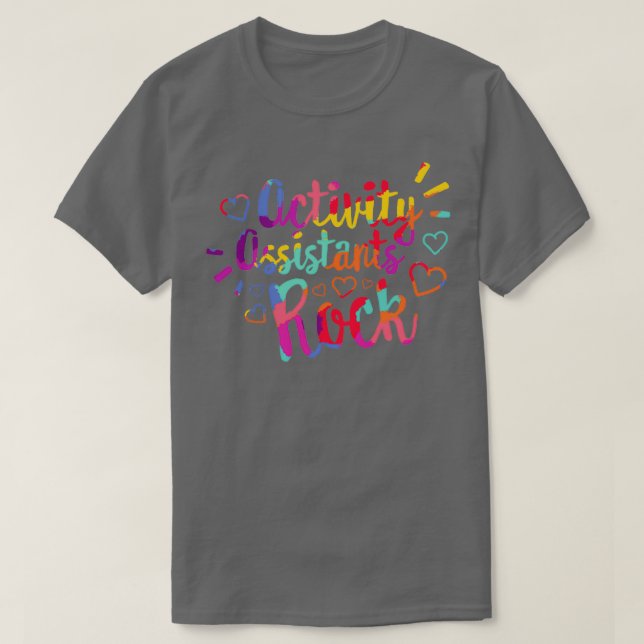 Camiseta Actividad Asistentes Profesión de Actividad de Cam (Diseño del anverso)