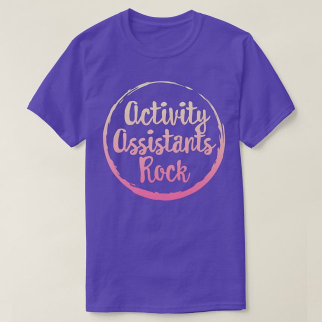 Camiseta Actividad Asistentes Profesión de Actividad de Cam (Diseño del anverso)