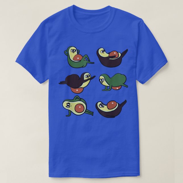 Camiseta Actividad de Aguacate Abs (Diseño del anverso)