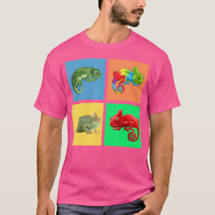 Camiseta Actividad Graciosa De Chameleon