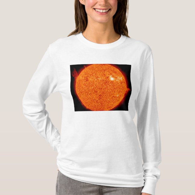 Camiseta Actividad solar al sol (Anverso)