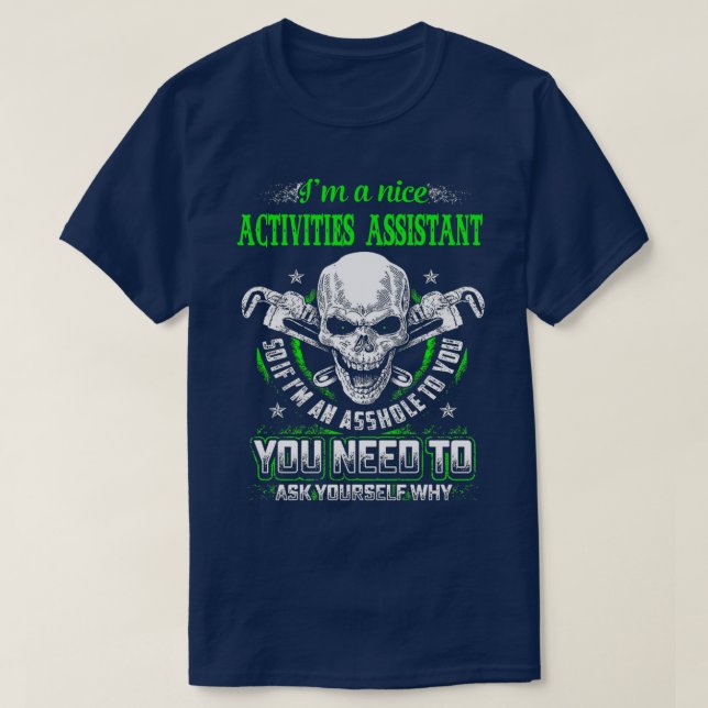 CAMISETA ACTIVIDADES ASISTENTES NICE GUY (Diseño del anverso)