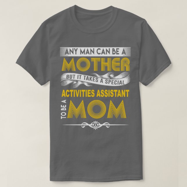 CAMISETA ACTIVIDADES DE ASISTENCIA A LA MADRE (Diseño del anverso)