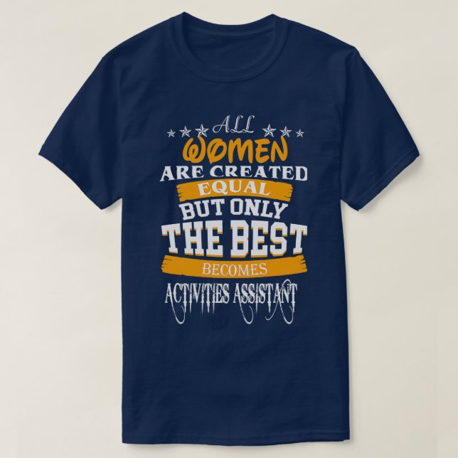 CAMISETA ACTIVIDADES DE ASISTENCIA A LA MEJOR MUJER (Diseño del anverso)