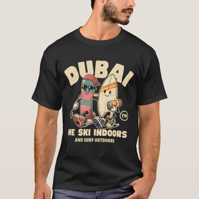 Camiseta actividades en Dubái (Anverso)