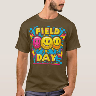 Camiseta Actividades Escolares En El Día De Los Juegos Esco