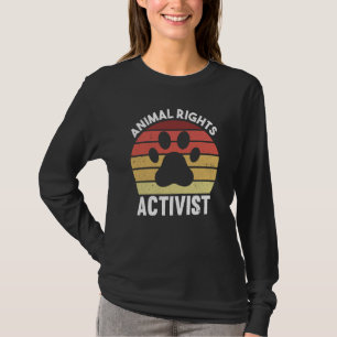 Camiseta Activista Animal Rescata Animales Conservación Der