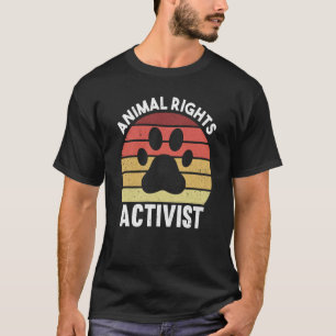 Camiseta Activista Animal Rescata Animales Conservación Der
