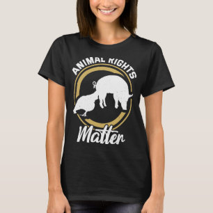 Camiseta Activista animal rescata derechos de conservación 
