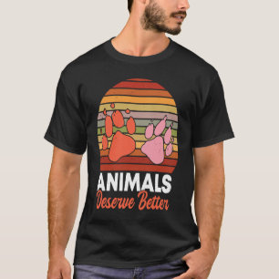 Camiseta Activista animal rescata derechos de conservación