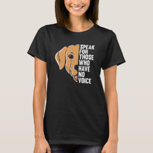 Camiseta Activista animal rescata derechos de conservación