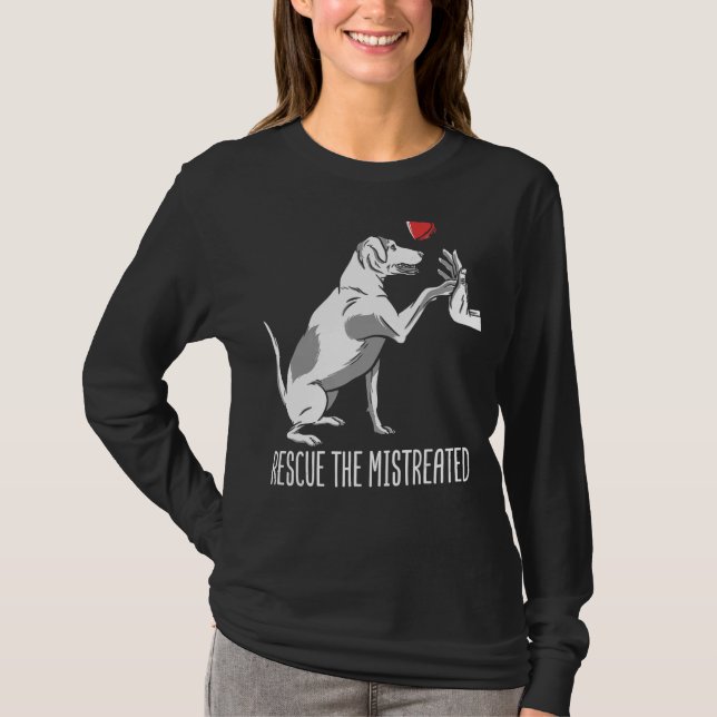 Camiseta Activista animal rescata derechos de conservación  (Anverso)