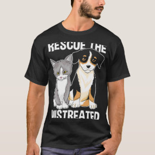 Camiseta Activista animal rescata derechos de conservación 
