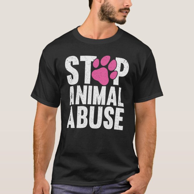 Camiseta Activista animal rescata derechos de conservación  (Anverso)