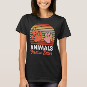 Camiseta Activista animal rescata derechos de conservación