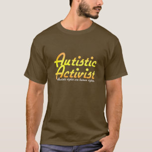 Camiseta Activista autístico v2