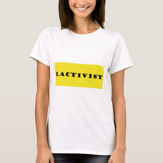Camiseta Activista de lactancia (Anverso)