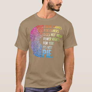 Camiseta Activista de Lgbt feminista por los derechos human