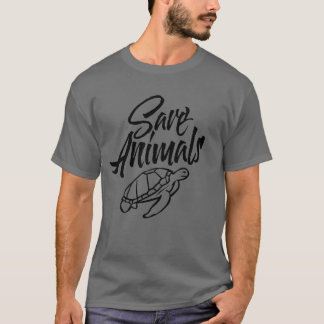 Camiseta Activista de los derechos de los animales Salva am