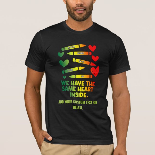 Camiseta Activista del Mes de la Historia Negra cita iguald (Anverso)