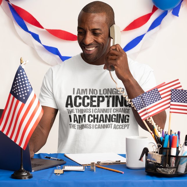Camiseta Activista político inspirador cita sobre el cambio (Subido por el creador)