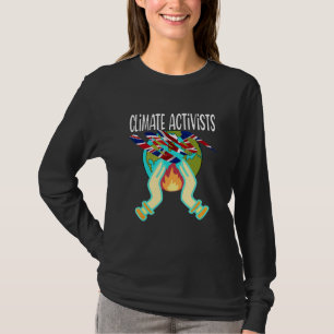Camiseta Activistas climáticos Londres cambian el cambio cl