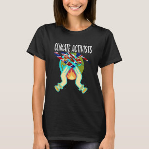 Camiseta Activistas climáticos Londres cambian el cambio cl