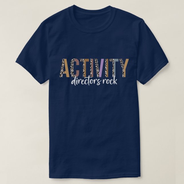 Camiseta Activity Assistant Directors Rock Activity Profess (Diseño del anverso)