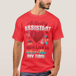 Camiseta Activity Assistant Motivation Design for a Activit