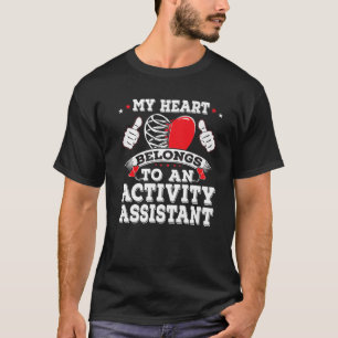 Camiseta Activity Assistant's Husband Wife Bf Gf Boyfriend