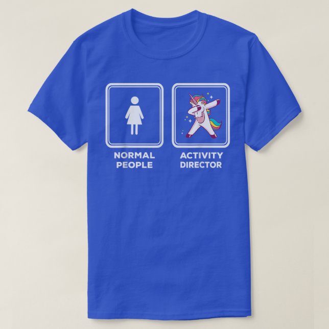 Camiseta Activity Director Unicorn T-Shirt (Diseño del anverso)