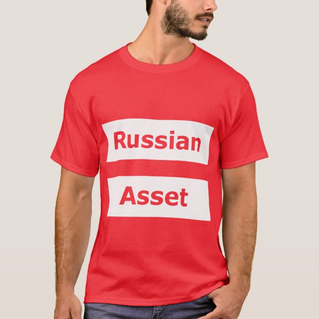 Camiseta Activo ruso (masculino) (Anverso)