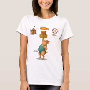 Camiseta Acto de equilibrio de Petra la cerda